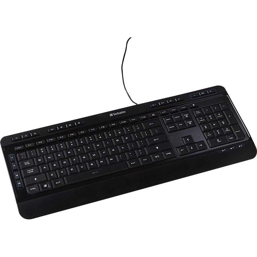 Clavier filaire éclairé Verbatim 99789