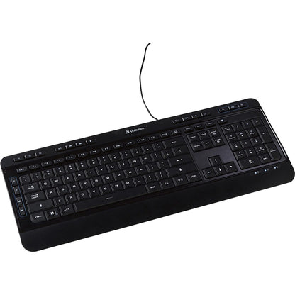 Clavier filaire éclairé Verbatim 99789