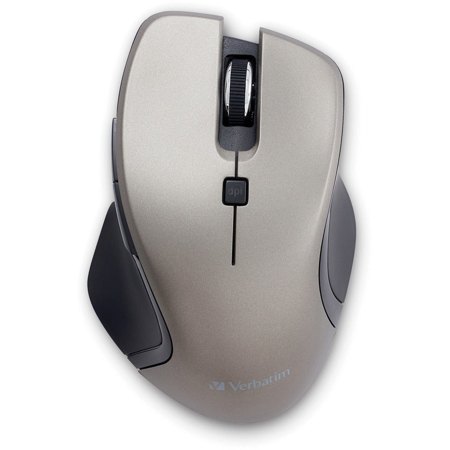 Souris sans fil Verbatim USB-C™ à LED bleue - Graphite 70245