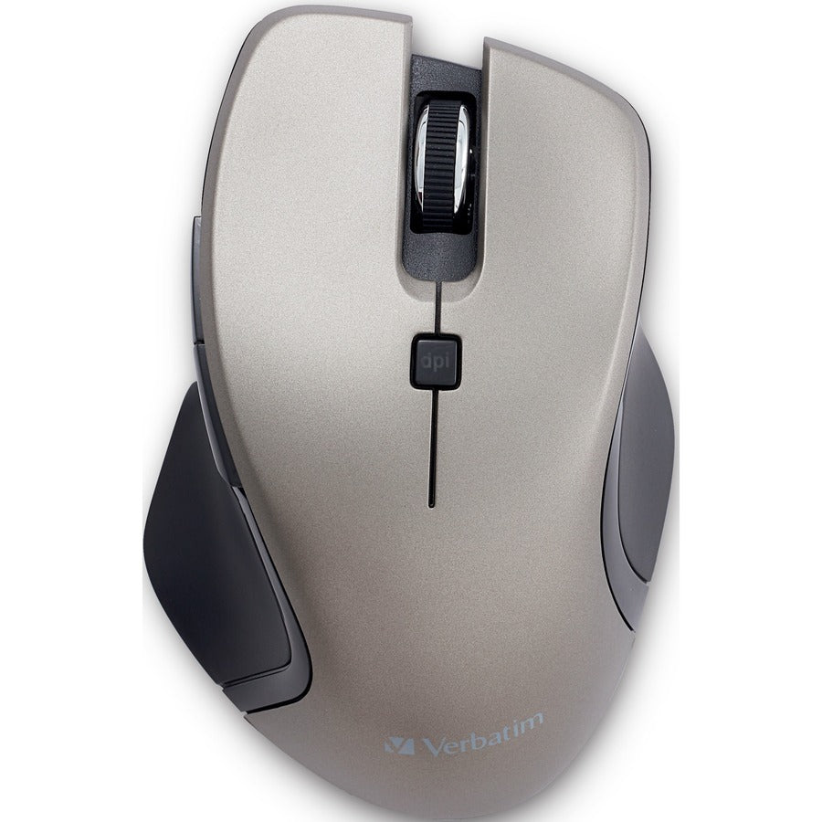 Souris sans fil Verbatim USB-C™ à LED bleue - Graphite 70245