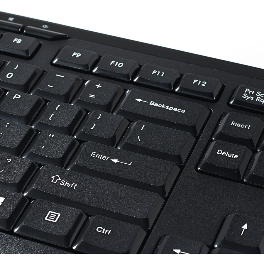 Clavier et souris sans fil silencieux Verbatim - Noir 99779