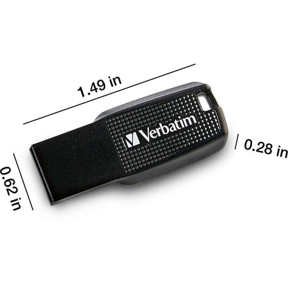 Clé USB Ergo 64 Go Verbatim - Noir 70877