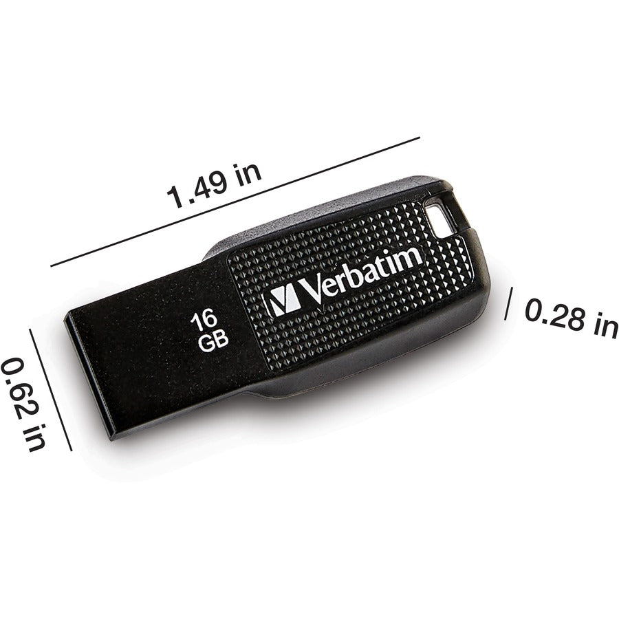 Clé USB Ergo 16 Go Verbatim - Noir 70875