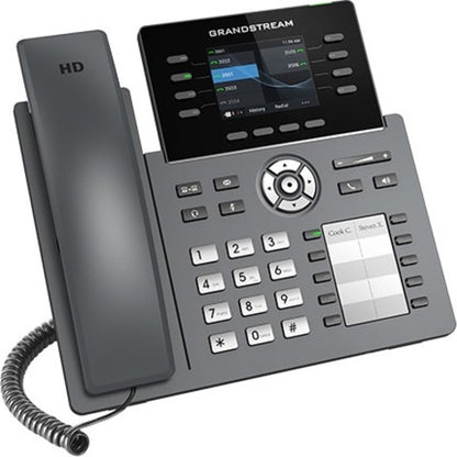 Grandstream GRP2634 IP Phone - Corded - Corded - Bluetooth, Wi-Fi - Wall Mountable, Desktop GRP2634