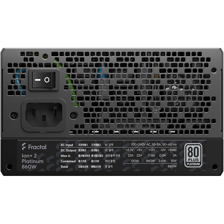 Fractal Design Ion+ 2 Platinum 860 W FD-P-IA2P-860