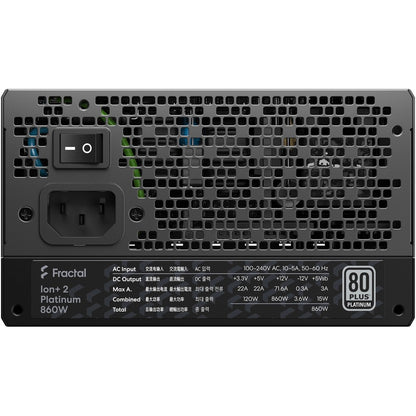 Fractal Design Ion+ 2 Platinum 860 W FD-P-IA2P-860