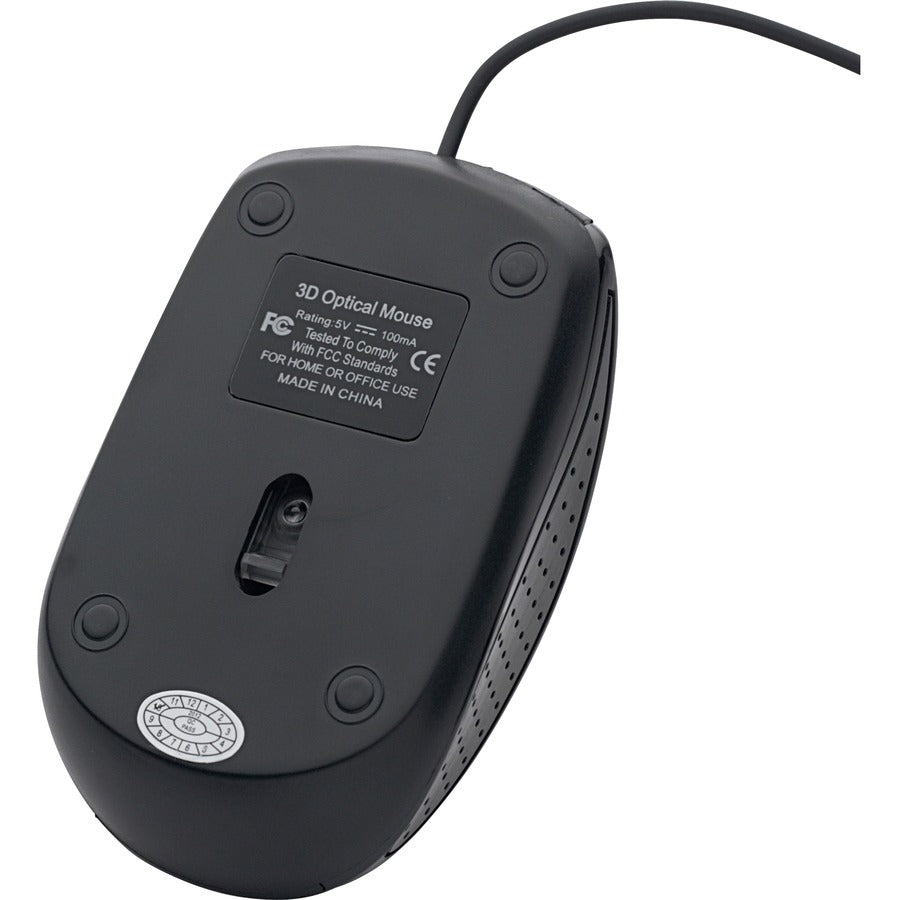 Souris optique filaire Verbatim - Noir 70733