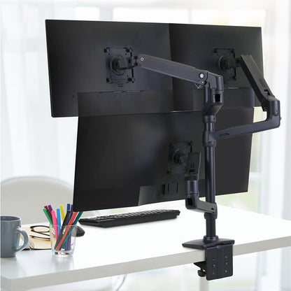 Ergotron Mounting Arm for Monitor, Notebook, LCD Display - Matte Black 98-130-224