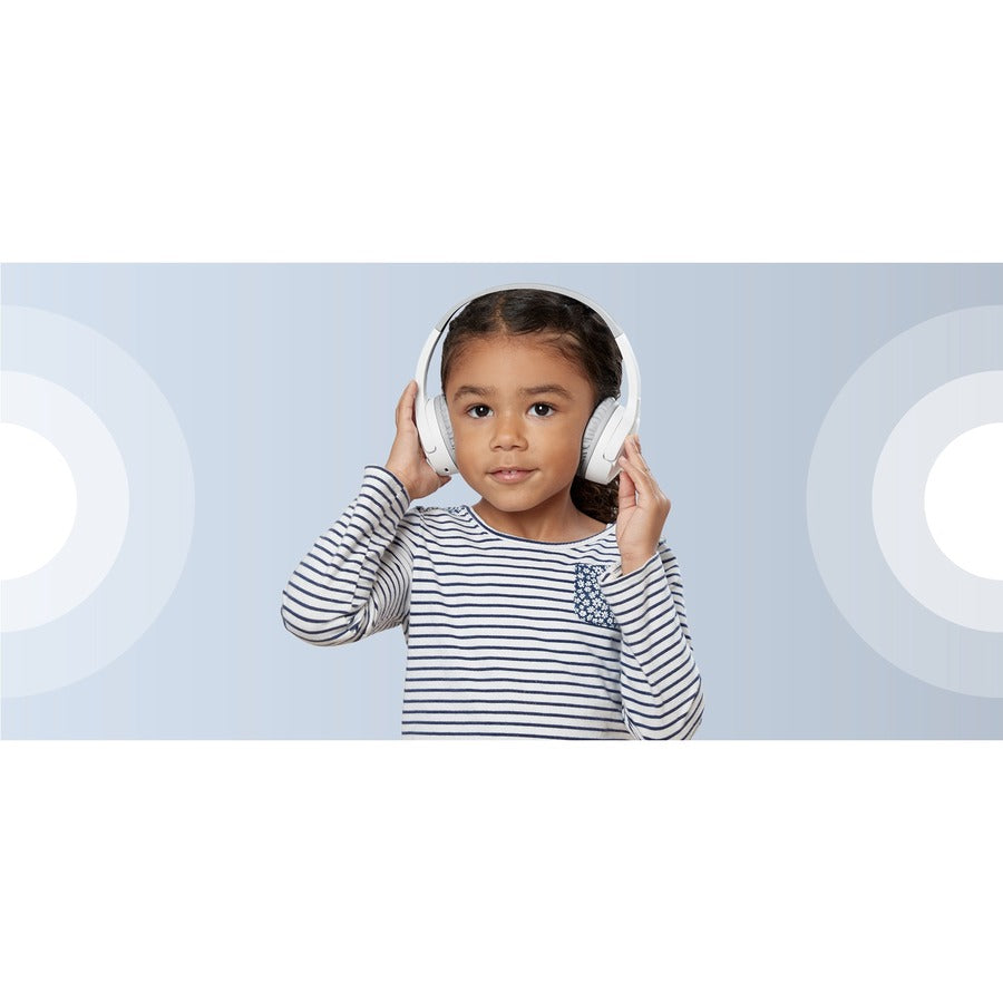 Belkin Wireless On-Ear Headphones for Kids AUD002btWH AUD002BTWH