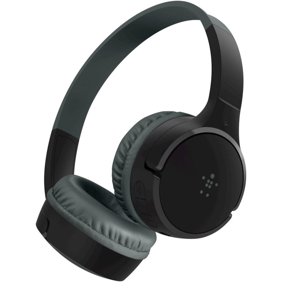 Belkin Wireless On-Ear Headphones for Kids AUD002BTBK