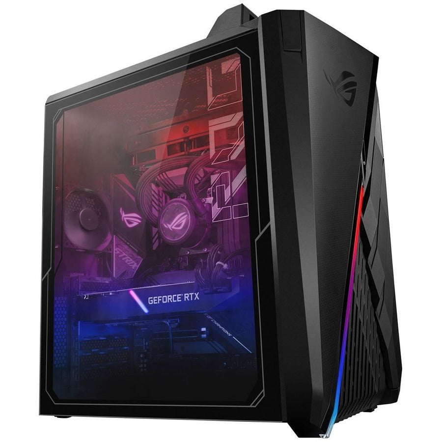 Ordinateur de bureau de jeu Asus ROG Strix GA35 G35DX-DBR770 - AMD Ryzen 7 5800X Octa-core (8 cœurs) - 16 Go RAM DDR4 SDRAM - 1 To SSD M.2 PCI Express NVMe 3.0 - Tour - Star Black G35DX-DBR770