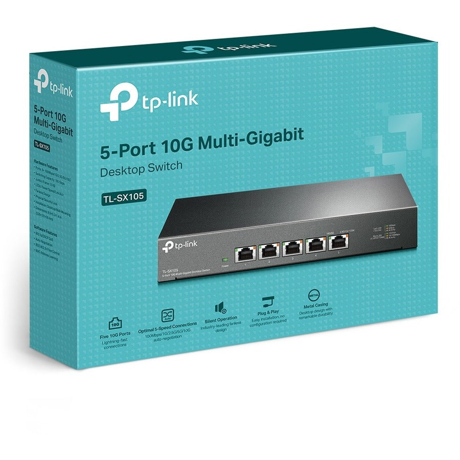 Commutateur multi-gigabit non géré 10G de TP-Link TL-SX105