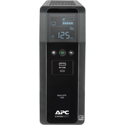 Onduleur Back-UPS Pro BN 1350VA de Schneider Electric, 10 prises, 2 ports de chargement USB, AVR, interface LCD BN1350M2