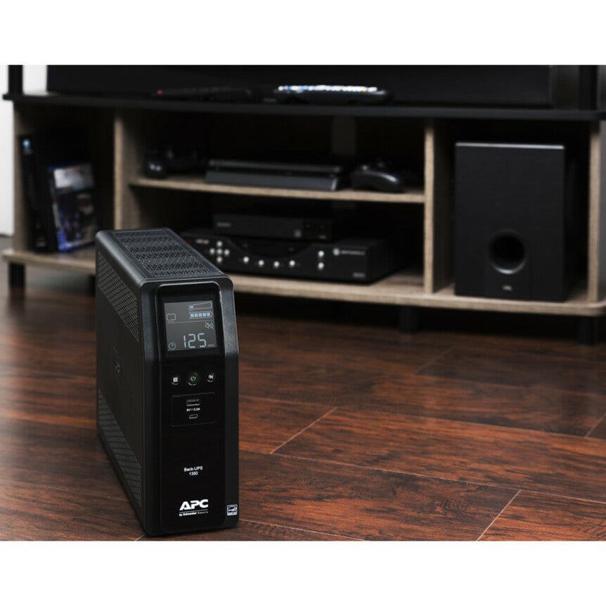 Onduleur Back-UPS Pro BN 1350VA de Schneider Electric, 10 prises, 2 ports de chargement USB, AVR, interface LCD BN1350M2