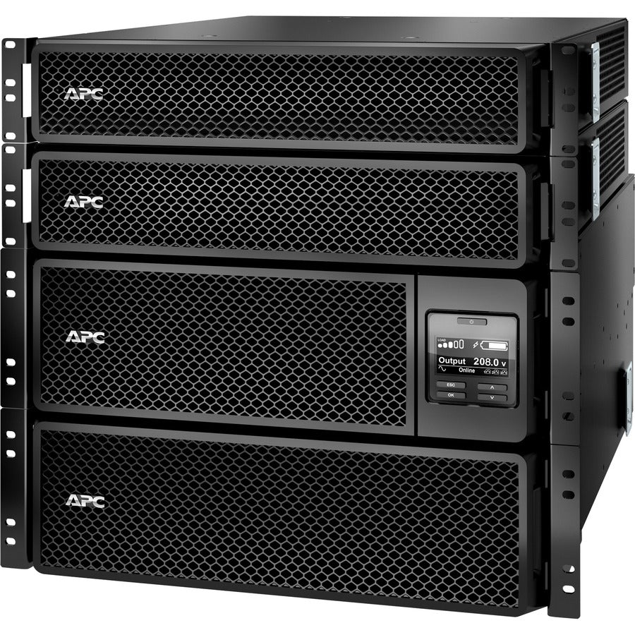 APC by Schneider Electric Smart-UPS SRT 10kVA RM avec deux transformateurs abaisseurs 2U 5kVA de 208 V à 120 V SRT10KRMXLT-5KTF2