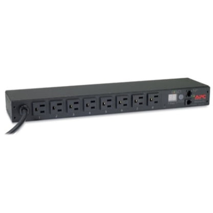 PDU en rack APC by Schneider Electric, avec compteur, 1U, 15 A, 100/120 V, (8) 5-15 AP7800B