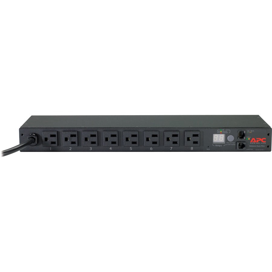 PDU en rack APC by Schneider Electric, avec compteur, 1U, 15 A, 100/120 V, (8) 5-15 AP7800B
