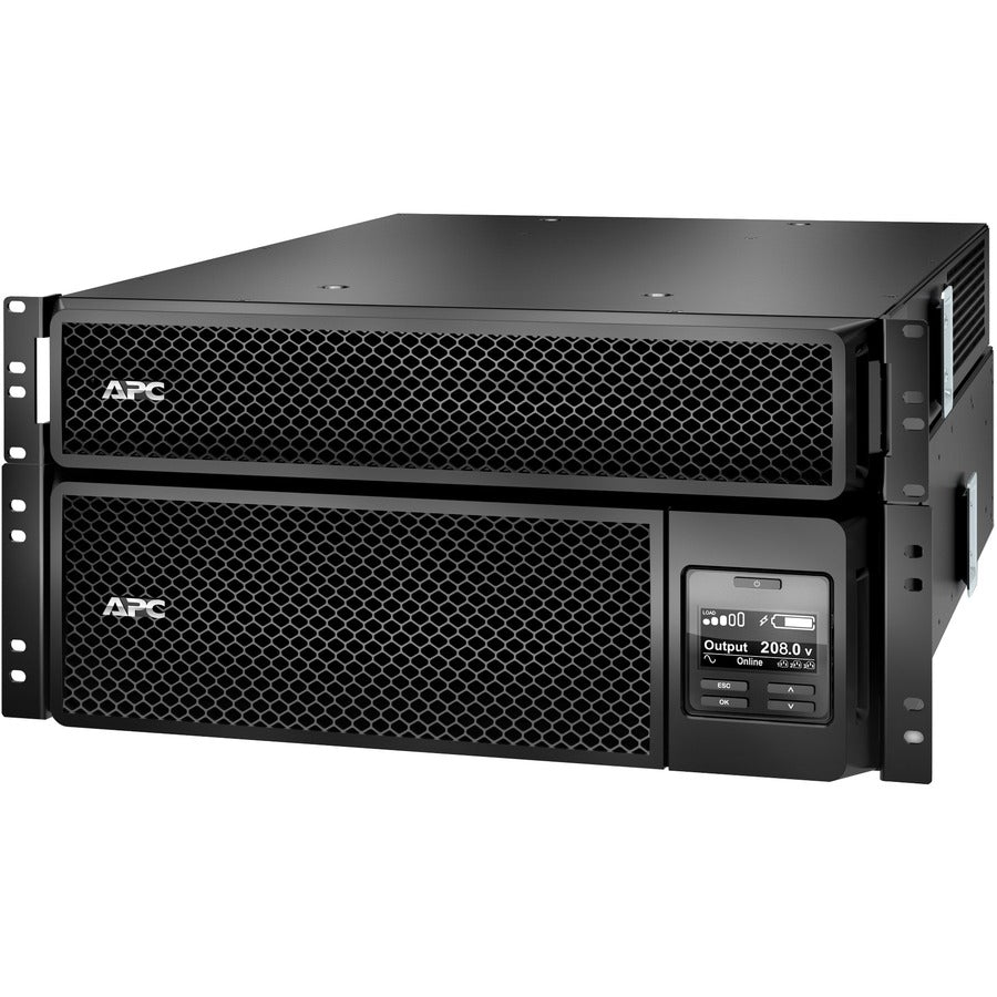 Onduleur Smart-UPS SRT 5000 VA RM 208 V à 120 V 2U avec transformateur abaisseur SRT5KRMXLT-5KTF d'APC by Schneider Electric