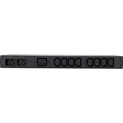 APC by Schneider Electric Rack ATS, 208V, 20A, C20 in, (8) C13 (1) C19 out AP4434