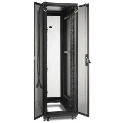 Coffret APC by Schneider Electric NetShelter SV 42U 600 mm de large x 1 060 mm de profondeur avec côtés noir AR2400