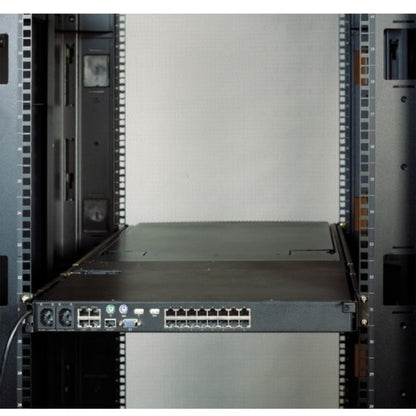 APC by Schneider Electric Rack Mount for KVM Switch, Rack - Black - TAA Compliant KVM-LCDMOUNT
