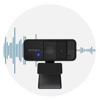 Webcam Kensington W1050 - 2 mégapixels - 30 ips - Noir - USB Type A - Vente au détail K80250WW