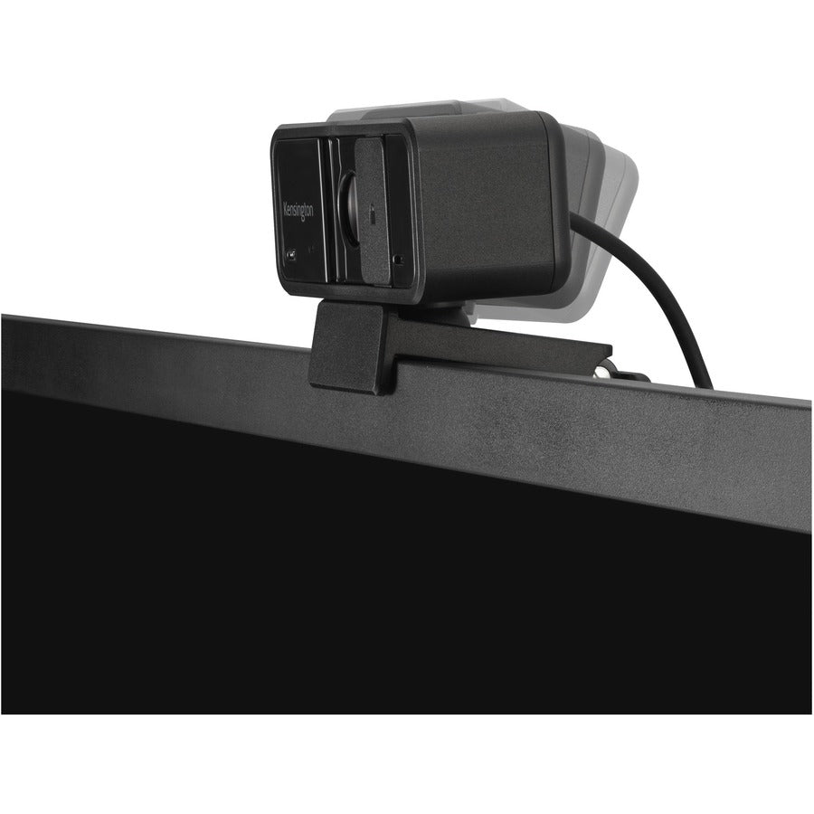 Webcam Kensington W1050 - 2 mégapixels - 30 ips - Noir - USB Type A - Vente au détail K80250WW