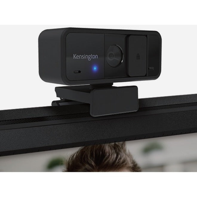 Webcam Kensington W1050 - 2 mégapixels - 30 ips - Noir - USB Type A - Vente au détail K80250WW