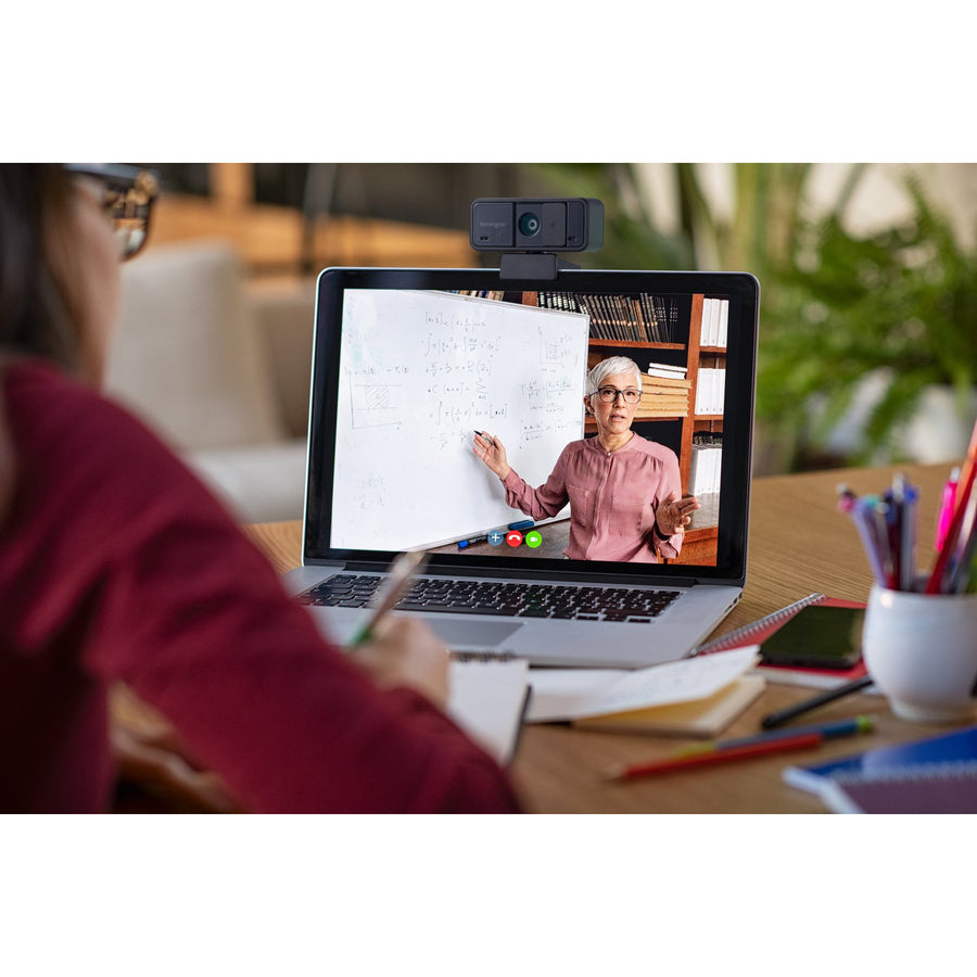 Webcam Kensington W1050 - 2 mégapixels - 30 ips - Noir - USB Type A - Vente au détail K80250WW