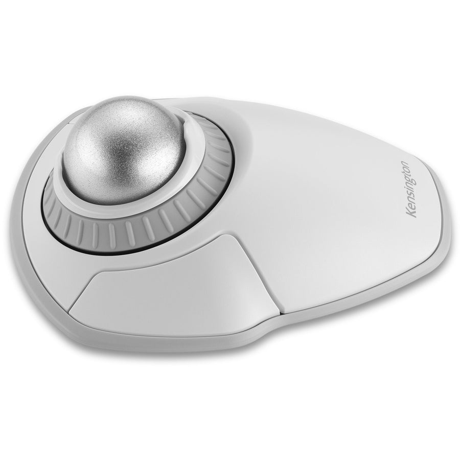 Trackball sans fil Kensington Orbit avec bague de défilement - Blanc K70991WW