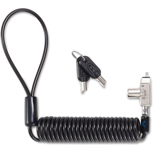 Kensington Slim N17 2.0 Câble de sécurité portable à clé pour ordinateur portable pour emplacements en forme de coin K60511WW