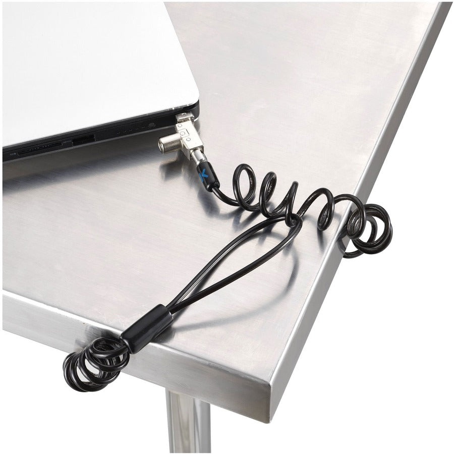 Kensington Slim N17 2.0 Câble de sécurité portable à clé pour ordinateur portable pour emplacements en forme de coin K60511WW