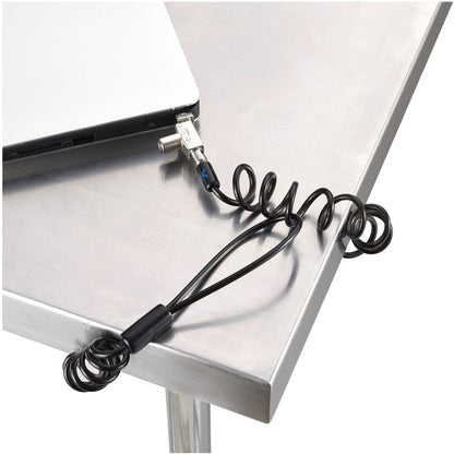 Kensington Slim N17 2.0 Câble de sécurité portable à clé pour ordinateur portable pour emplacements en forme de coin K60511WW