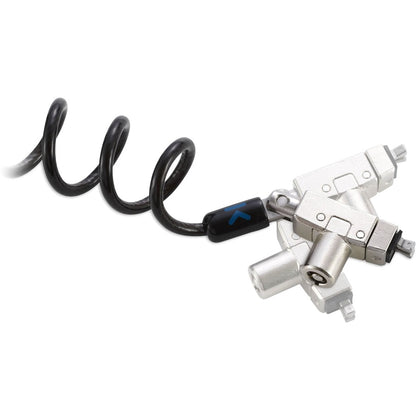 Kensington Slim N17 2.0 Câble de sécurité portable à clé pour ordinateur portable pour emplacements en forme de coin K60511WW