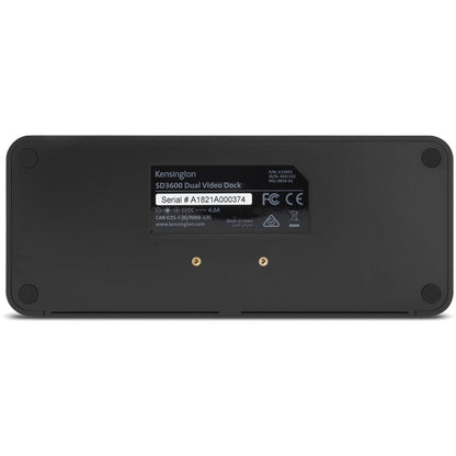 Kensington SD3600 5Gbps USB 3.0 Dual 2K Docking Station - HDMI/DVI-I/VGA - Windows K33991WW