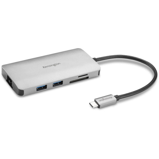 Concentrateur mobile sans pilote USB-C 8 en 1 Kensington UH1400P K33820WW