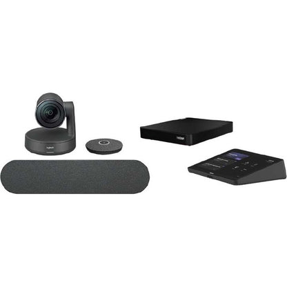 Solution Logitech pour salle moyenne avec caméra Rally TAPRALMSTLNV