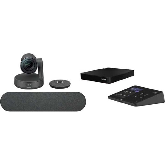 Solution Logitech pour salle moyenne avec caméra Rally TAPRALMSTLNV