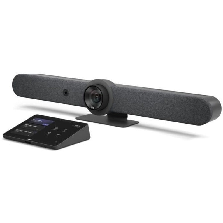 Ensemble Logitech Rally Bar + Tap Cat5E Graphite pour salles Microsoft Teams TAPRBGMSTAPP