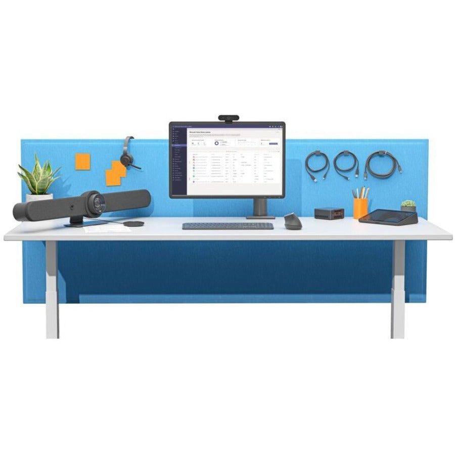 Ensemble Logitech Rally Bar + Tap Cat5E Graphite pour salles Microsoft Teams TAPRBGMSTAPP