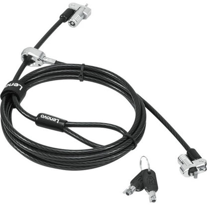 Lenovo NanoSaver Twin Head Nano/MS 2.0 MasterKey Cable Lock 4XE1B81920