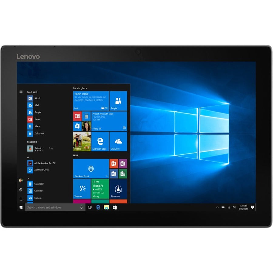 Ordinateur portable 2 en 1 Lenovo IdeaPad Miix 520-12IKB 81CG019KUS 12,2" à écran tactile - 1920 x 1200 - Intel Core i7 8e génération i7-8550U Quad-core (4 cœurs) 1,80 GHz - 8 Go de RAM totale - SSD 256 Go - Gris fer 81CG019KUS
