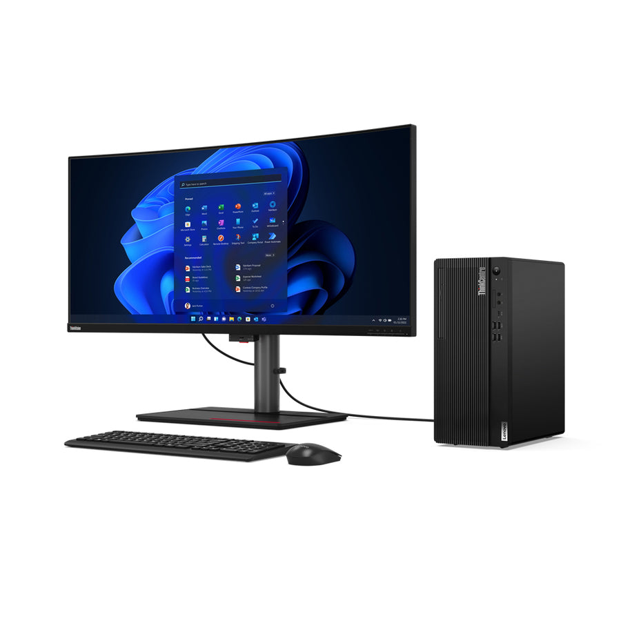 Ordinateur de bureau Lenovo ThinkCentre M80t Gen 3 11TE000YUS - Intel Core i7 12e génération i7-12700 Dodeca-core (12 cœurs) - 16 Go RAM DDR5 SDRAM - 1 To NVMe M.2 PCI Express PCI Express NVMe 4.0 x4 SSD - Tour - Noir 11TE000YUS
