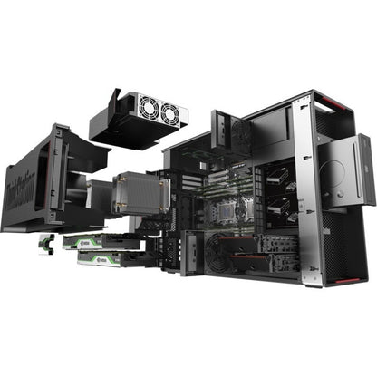 Lenovo ThinkStation P920 30BC006CUS Workstation - 1 x Intel Xeon Gold Hexadeca-core (16 Core) 6226R 2.90 GHz - 192 GB DDR4 SDRAM RAM - 1 TB SSD - Tower 30BC006CUS