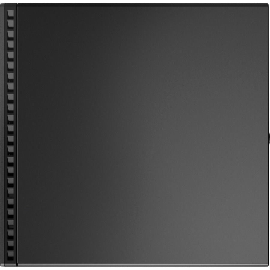 Ordinateur de bureau Lenovo ThinkCentre M80q Gen 3 11U1004AUS - Intel Core i7 12e génération i7-12700T Dodeca-core (12 cœurs) 1,40 GHz - 16 Go RAM DDR5 SDRAM - 256 Go SSD M.2 PCI Express NVMe 4.0 x4 - Minuscule - Noir 11U1004AUS