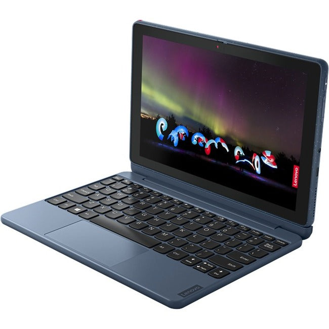 Ordinateur portable 2 en 1 détachable à écran tactile Lenovo 10w 82ST0002US 10,1" - WUXGA - 1920 x 1200 - Qualcomm Octa-core (8 cœurs) 2,55 GHz - 8 Go de RAM totale - 8 Go de mémoire embarquée - 128 Go de mémoire flash - Bleu abysse 82ST0002US
