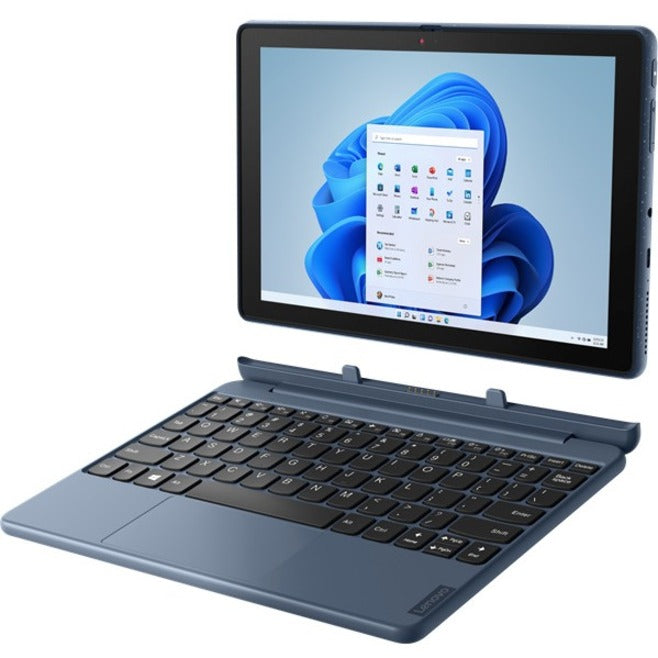 Ordinateur portable 2 en 1 détachable à écran tactile Lenovo 10w 82ST0002US 10,1" - WUXGA - 1920 x 1200 - Qualcomm Octa-core (8 cœurs) 2,55 GHz - 8 Go de RAM totale - 8 Go de mémoire embarquée - 128 Go de mémoire flash - Bleu abysse 82ST0002US