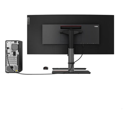 Ordinateur de bureau Lenovo ThinkCentre M80t Gen 3 11TE0010US - Intel Core i5 12e génération i5-12500 Hexa-core (6 cœurs) 3 GHz - 8 Go de RAM DDR5 SDRAM - 256 Go NVMe M.2 PCI Express PCI Express NVMe 4.0 x4 SSD - Tour - Noir 11TE0010US