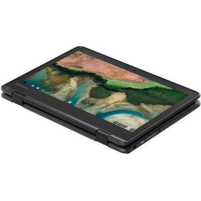 Lenovo 300e Chromebook 2e génération 82CE001PCF Chromebook à écran tactile 11,6" - HD - 1366 x 768 - AMD A-Series A4-9120C Dual-core (2 cœurs) 1,60 GHz - 4 Go de RAM totale - 32 Go de mémoire flash - Noir 82CE001PCF
