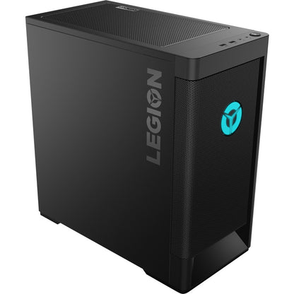 Ordinateur de bureau de jeu Lenovo Legion T5 26IOB6 90RS000NUS - Intel Core i7 11e génération i7-11700 Octa-core (8 cœurs) 2,50 GHz - 16 Go de RAM DDR4 SDRAM - Disque dur 1 To - SSD M.2 PCI Express NVMe 1 To - Tour - Noir 90RS000NUS